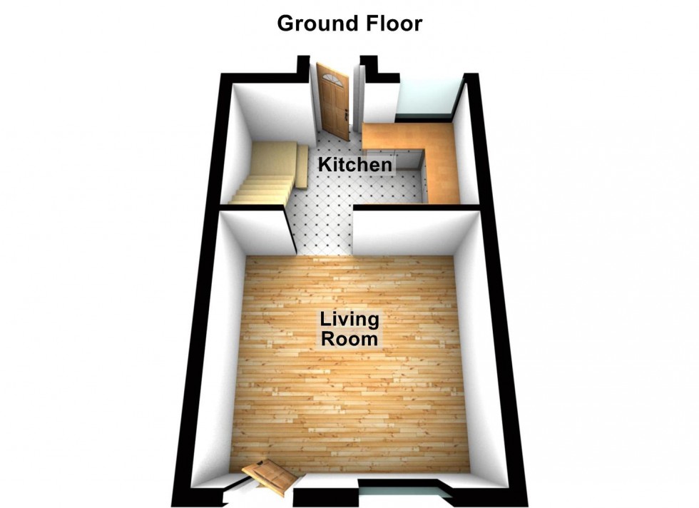 Floorplan for Zebra Cottages, Stamford