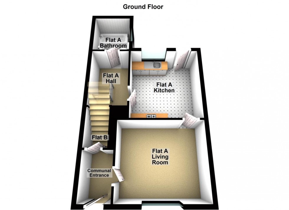 Floorplan for Eastfield Road, Peterborough