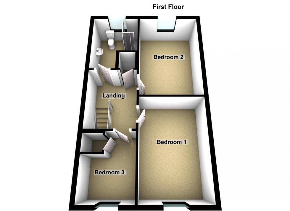 Floorplan for The Leys, Longthorpe, Peterborough