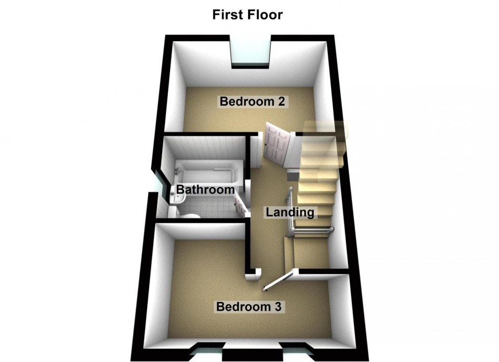 Floorplan for Nero Place, Cardea, Peterborough