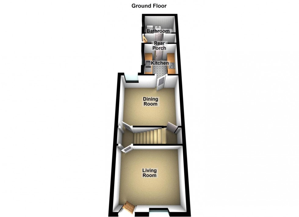 Floorplan for Holdich Street, Peterborough