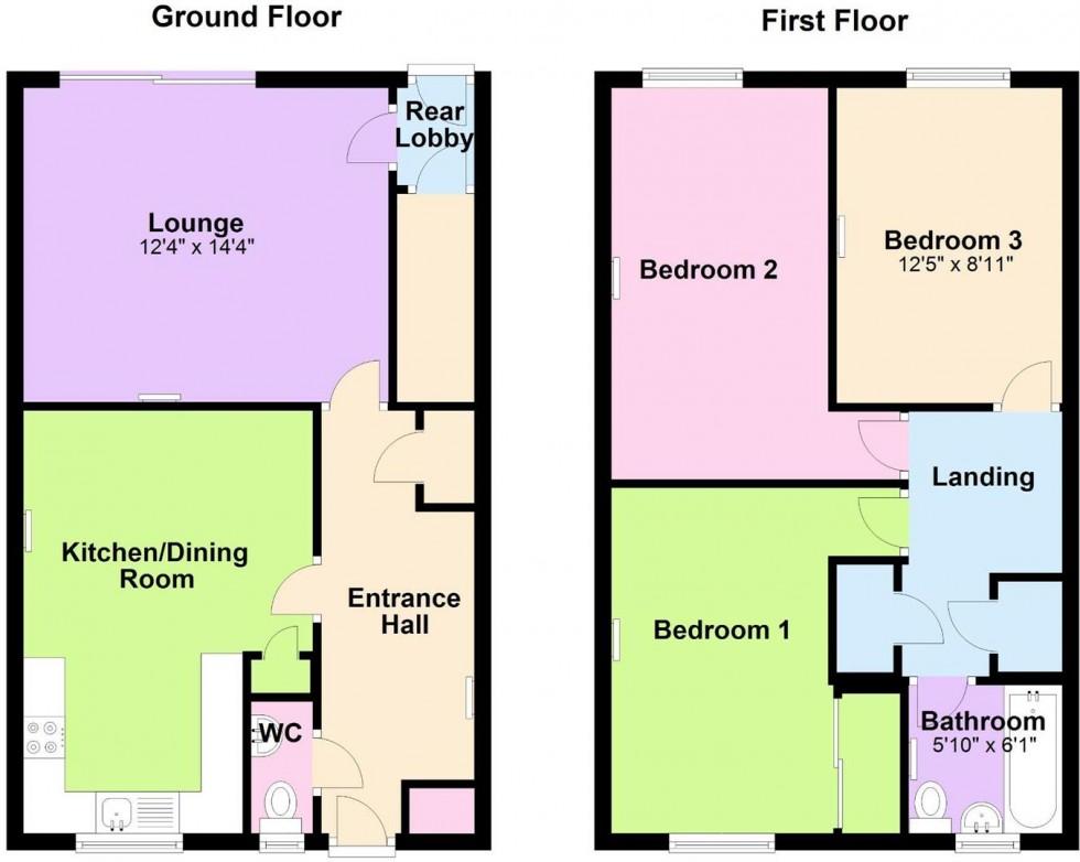 Floorplan for Tirrington, Bretton