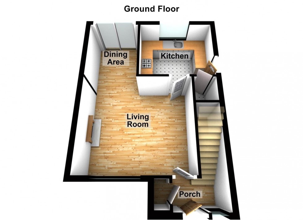 Floorplan for Carron Drive, Werrington, Peterborough