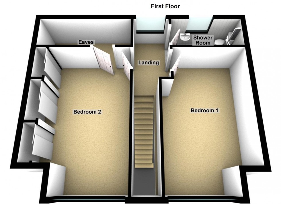 Floorplan for Aubretia Avenue, Peterborough
