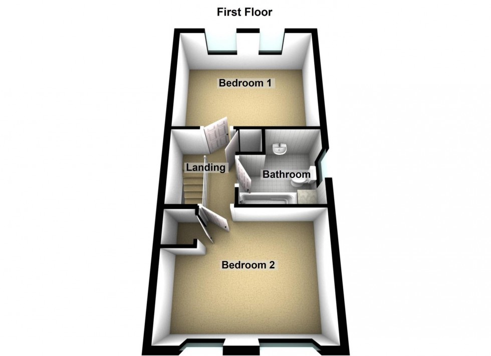 Floorplan for Southfields Drive, Stanground, Peterborough