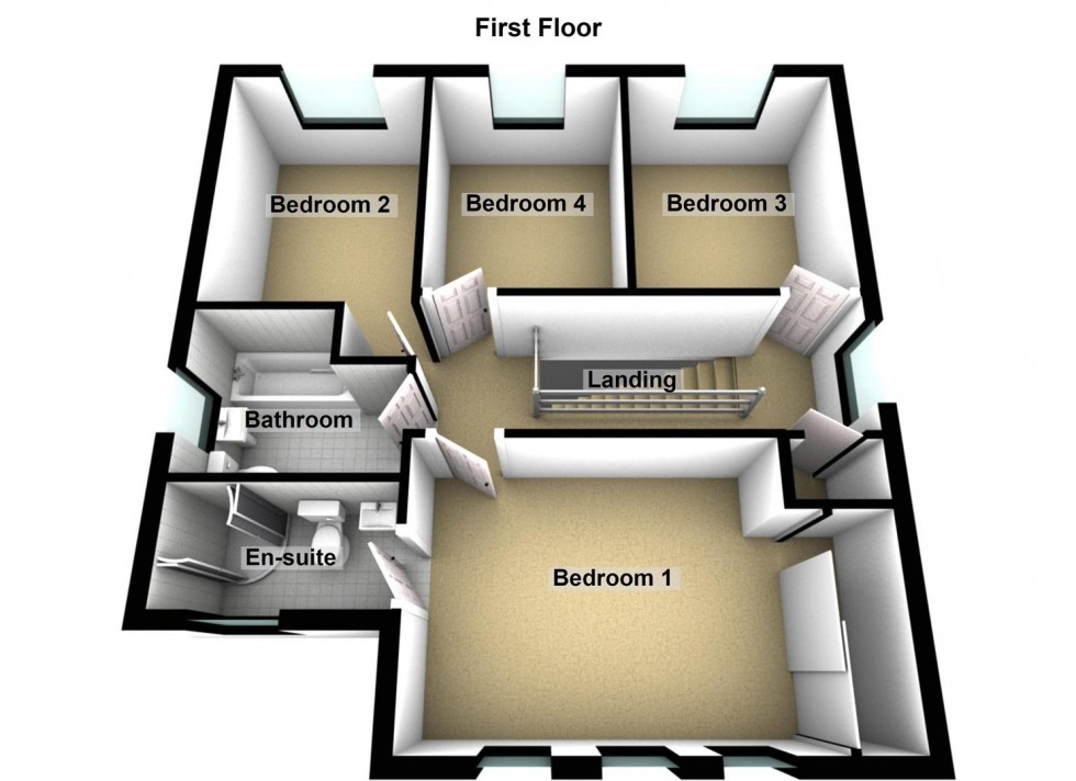 Floorplan for Belton Road, Park Farm, Peterborough