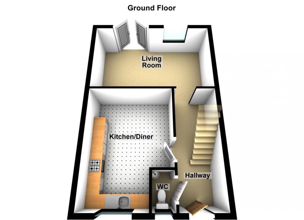 Floorplan for Oldbrook, Bretton, Peterborough