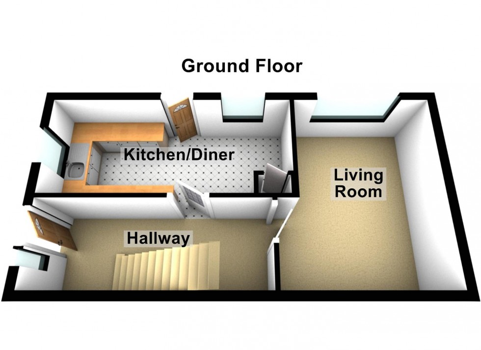 Floorplan for Tilton Court, Peterborough