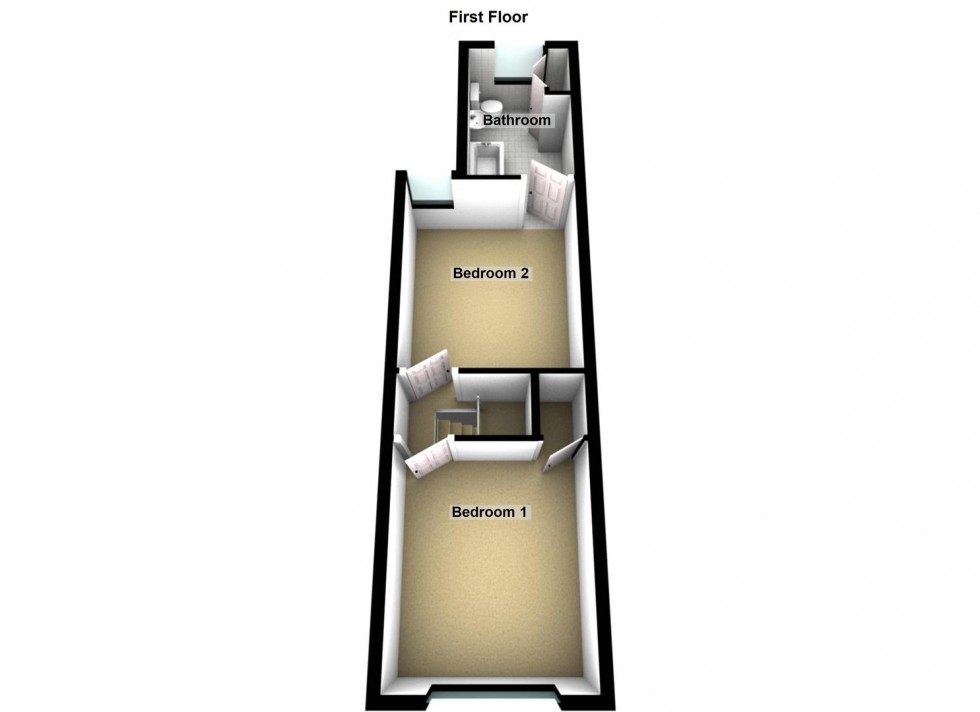 Floorplan for Charles Street, Peterborough