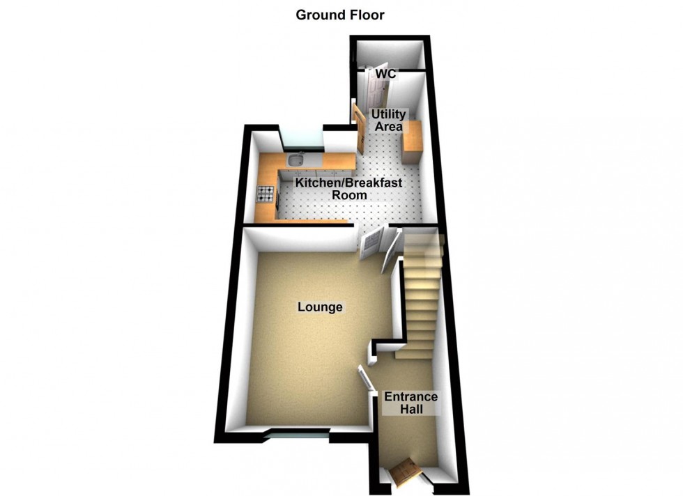 Floorplan for Holmes Way, Peterborough