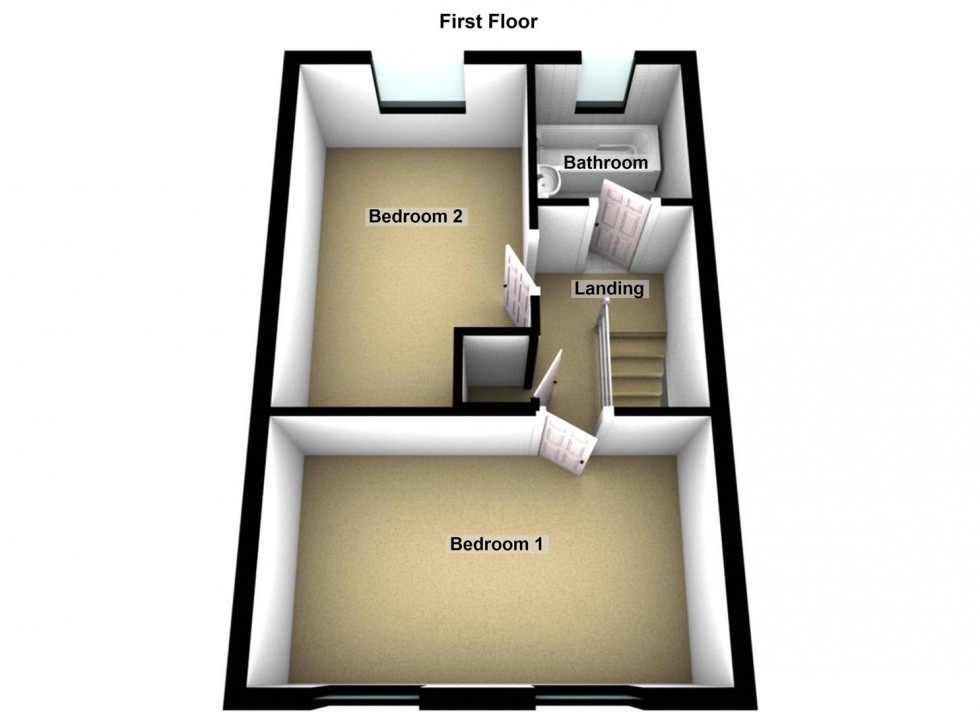 Floorplan for Holmes Way, Peterborough