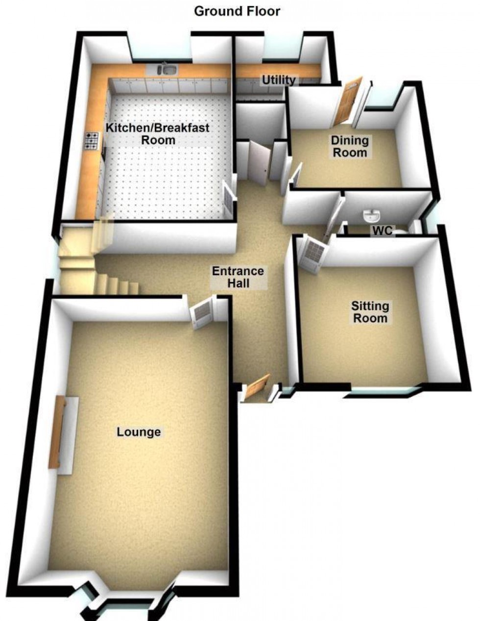 Floorplan for Gas Lane, Thorney, Peterborough
