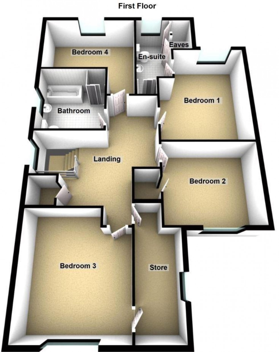Floorplan for Gas Lane, Thorney, Peterborough
