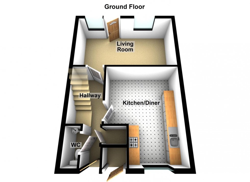 Floorplan for Brynmore, Bretton, Peterborough