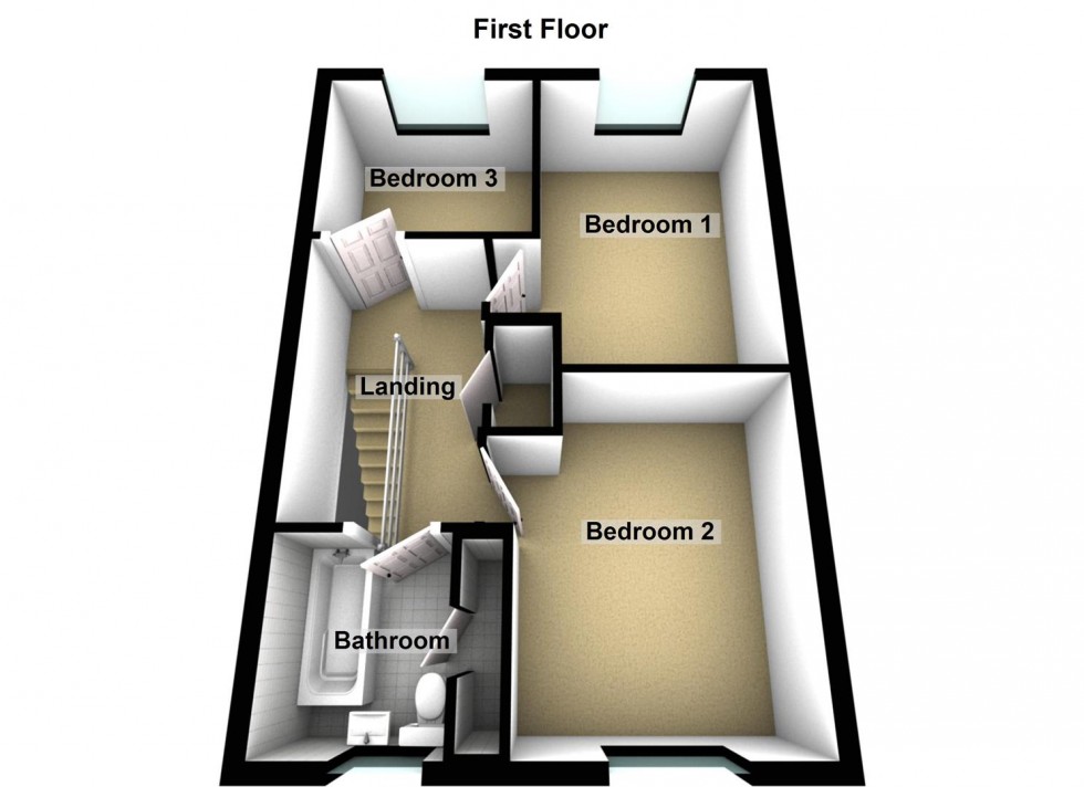 Floorplan for Brynmore, Bretton, Peterborough
