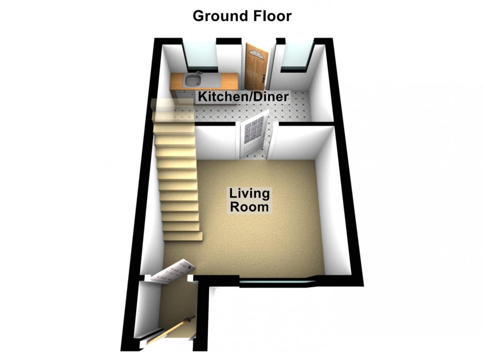 Floorplan for Squires Gate, Peterborough