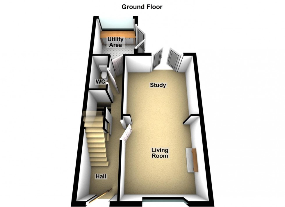 Floorplan for London Road, Peterborough