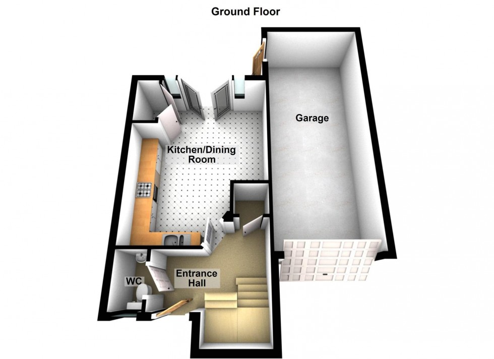 Floorplan for Charlton Crescent, Hampton Vale, Peterborough