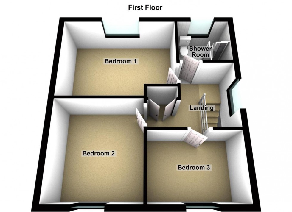 Floorplan for Tintern Rise, Eye, Peterborough