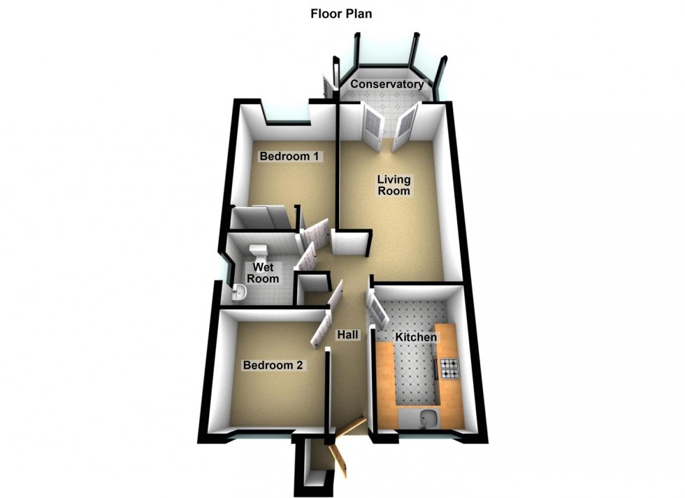 Floorplan for Five Arches, Orton Wistow, Peterborough