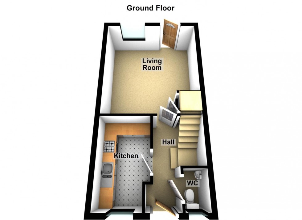 Floorplan for Georgia Mews, Peterborough