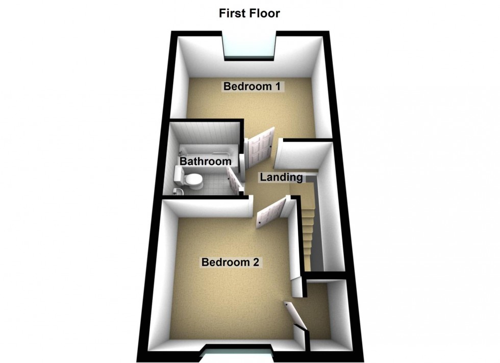 Floorplan for Georgia Mews, Peterborough