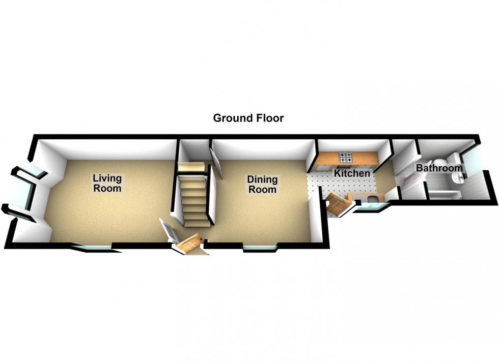 Floorplan for Wellington Street, Peterborough