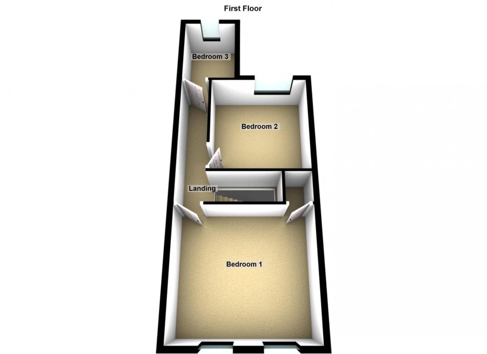 Floorplan for Wellington Street, Peterborough