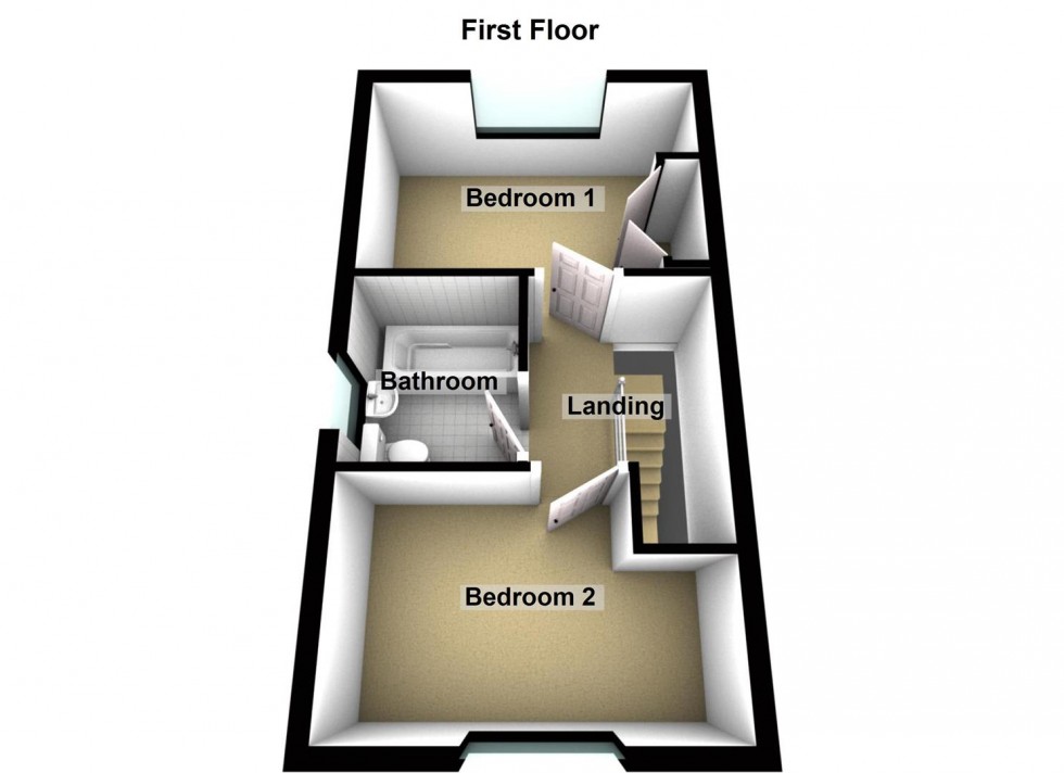 Floorplan for Bates Lane, Peterborough