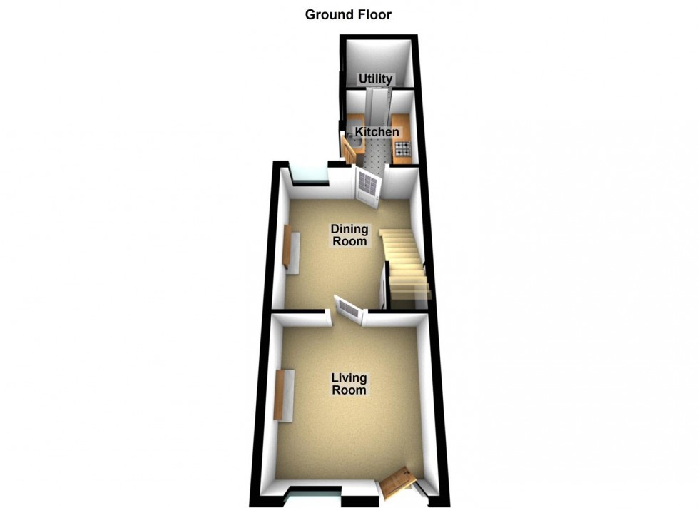 Floorplan for Belle Vue, Stanground, Peterborough