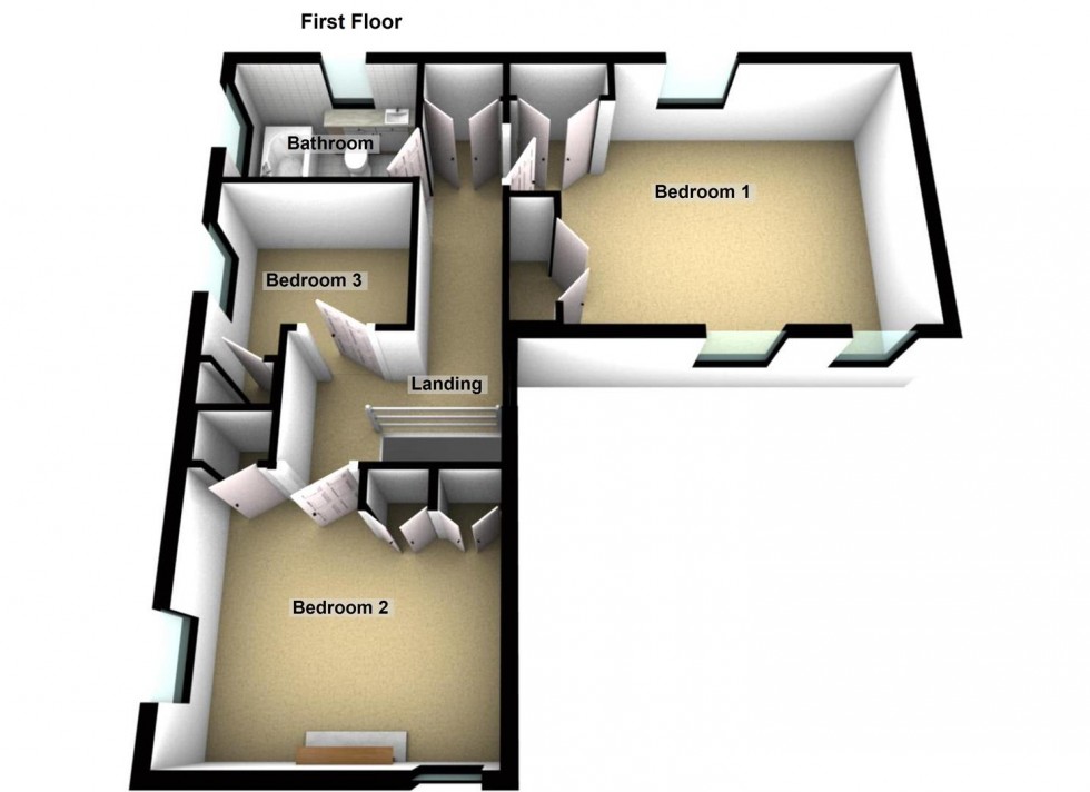 Floorplan for Elton Road, Stibbington, Peterborough