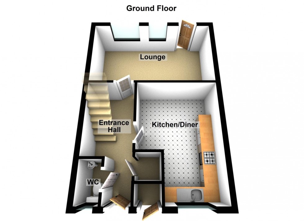 Floorplan for Linkside, Bretton, Peterborough