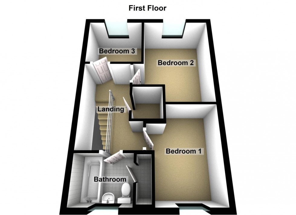 Floorplan for Linkside, Bretton, Peterborough