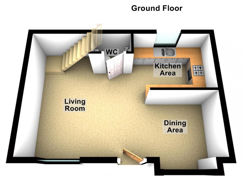 Floorplan for Kelsey Place, Peterborough