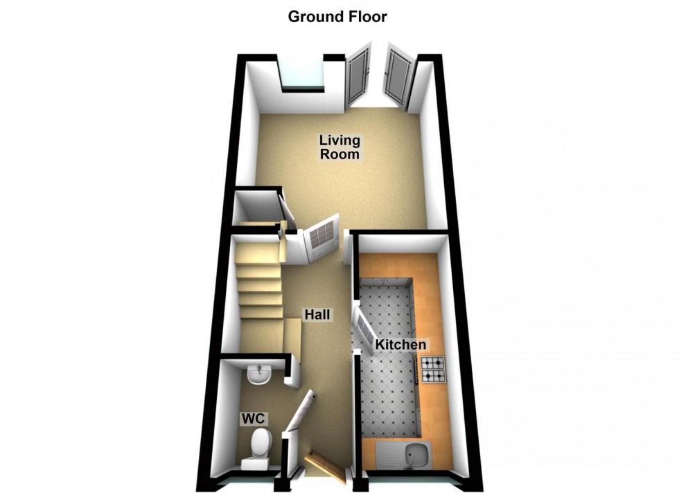 Floorplan for Jones Hill, Hampton Vale, Peterborough