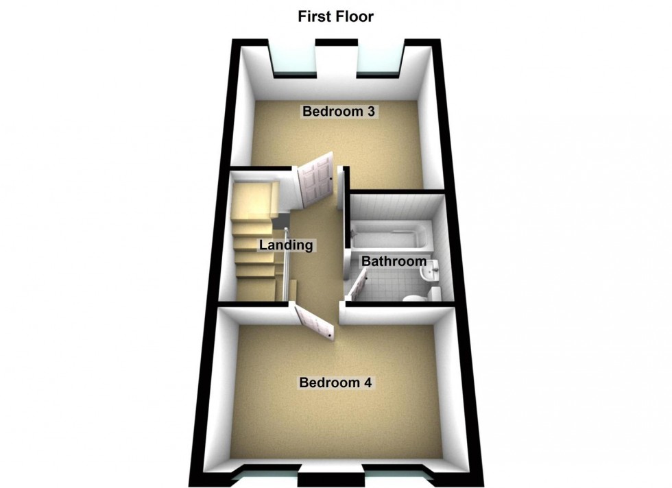 Floorplan for Jones Hill, Hampton Vale, Peterborough