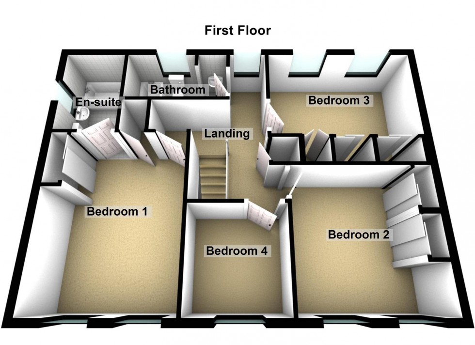 Floorplan for Guntons Road, Newborough, Peterborough