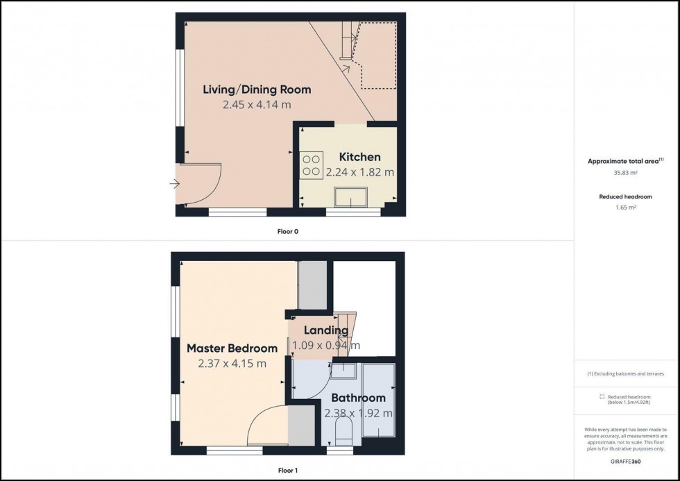 Floorplan for Nightingale Court, Peterborough