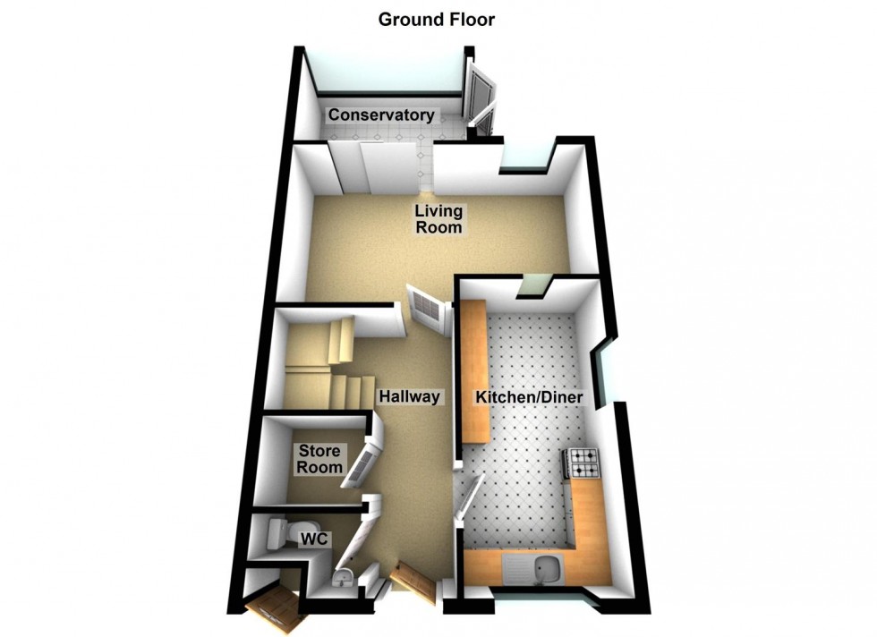 Floorplan for Holdfield, Peterborough