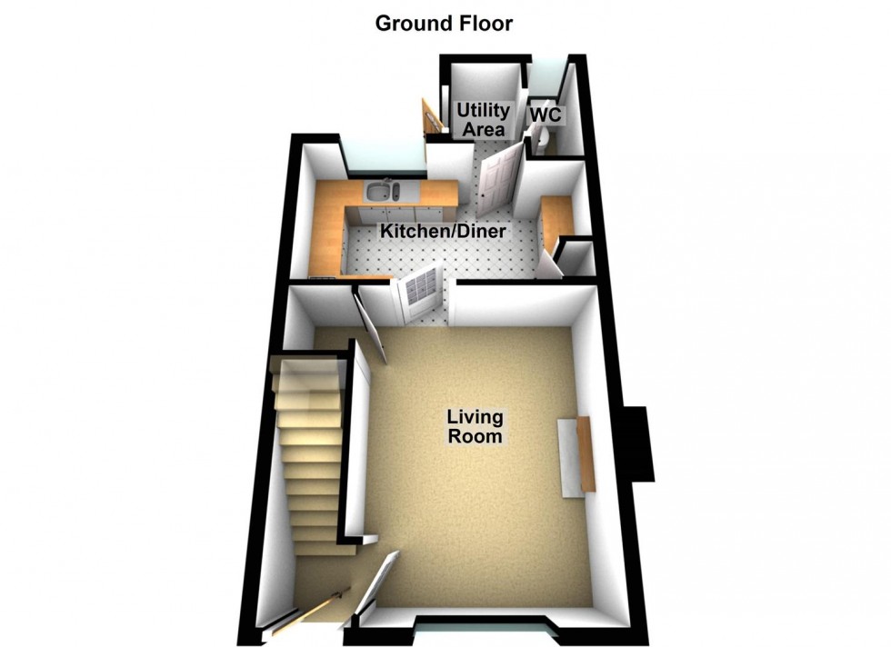 Floorplan for Church Street, Werrington Village, Peterborough
