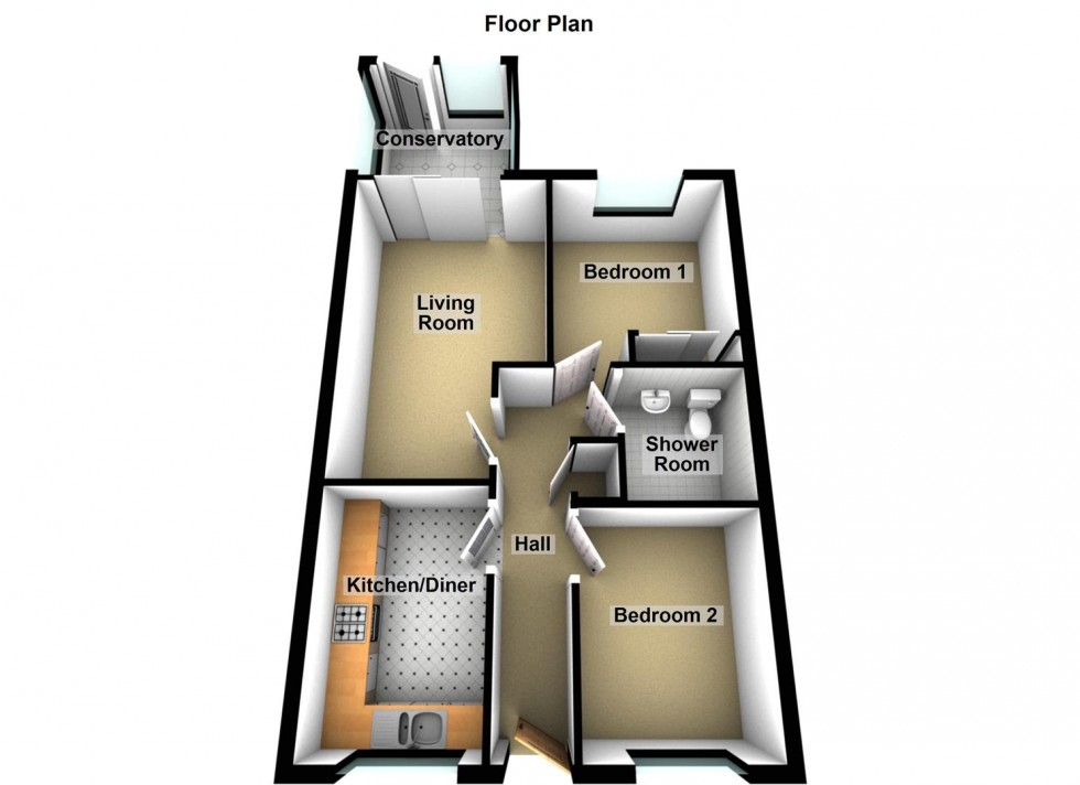 Floorplan for Five Arches, Orton Wistow, Peterborough