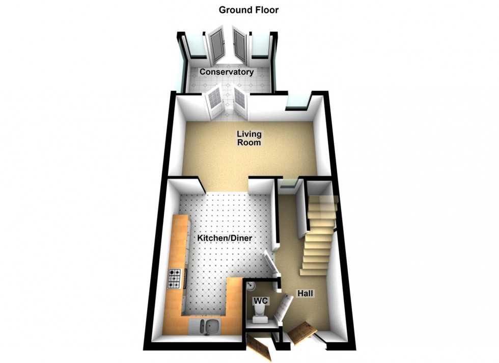 Floorplan for Stumpacre, Bretton, Peterborough