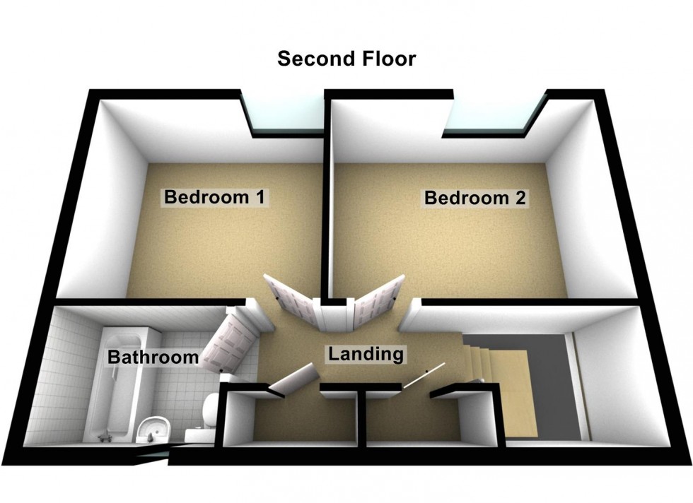 Floorplan for Benland, Bretton, Peterborough