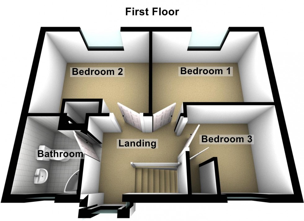 Floorplan for Poles Court, Whittlesey, Peterborough