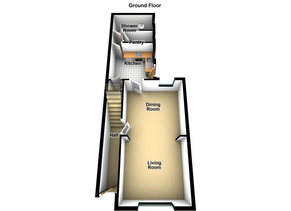 Floorplan for Windmill Street, Peterborough