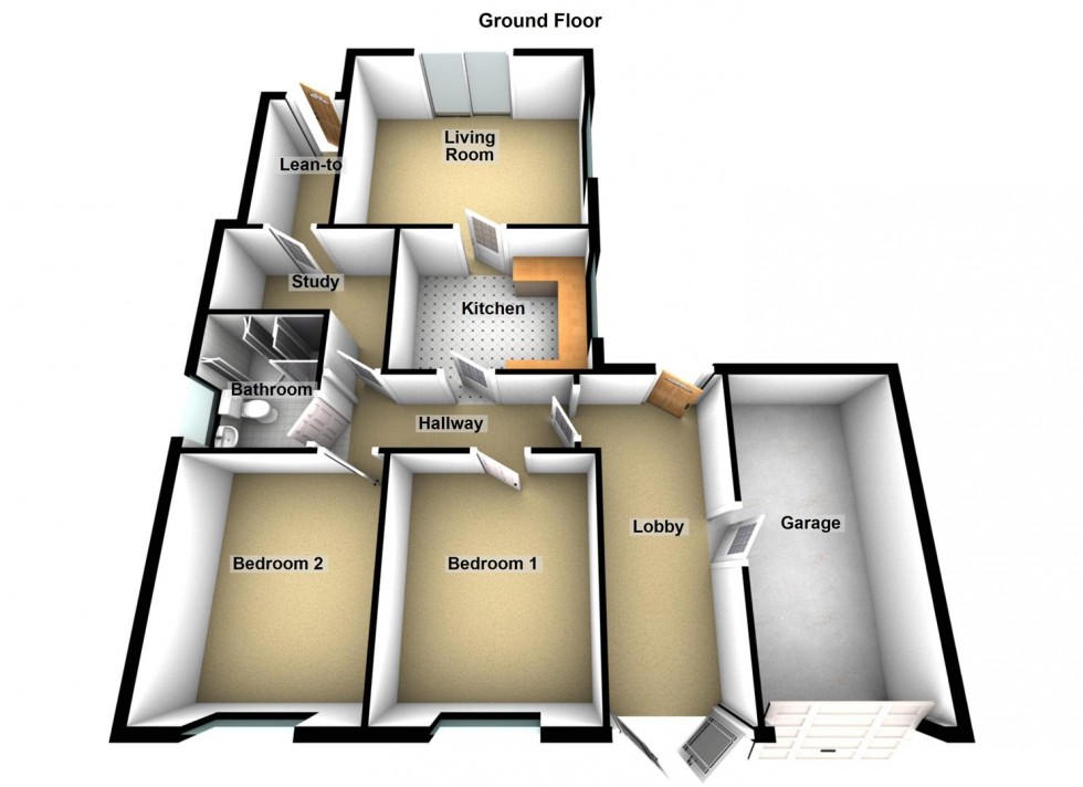 Floorplan for Rock Road, Peterborough
