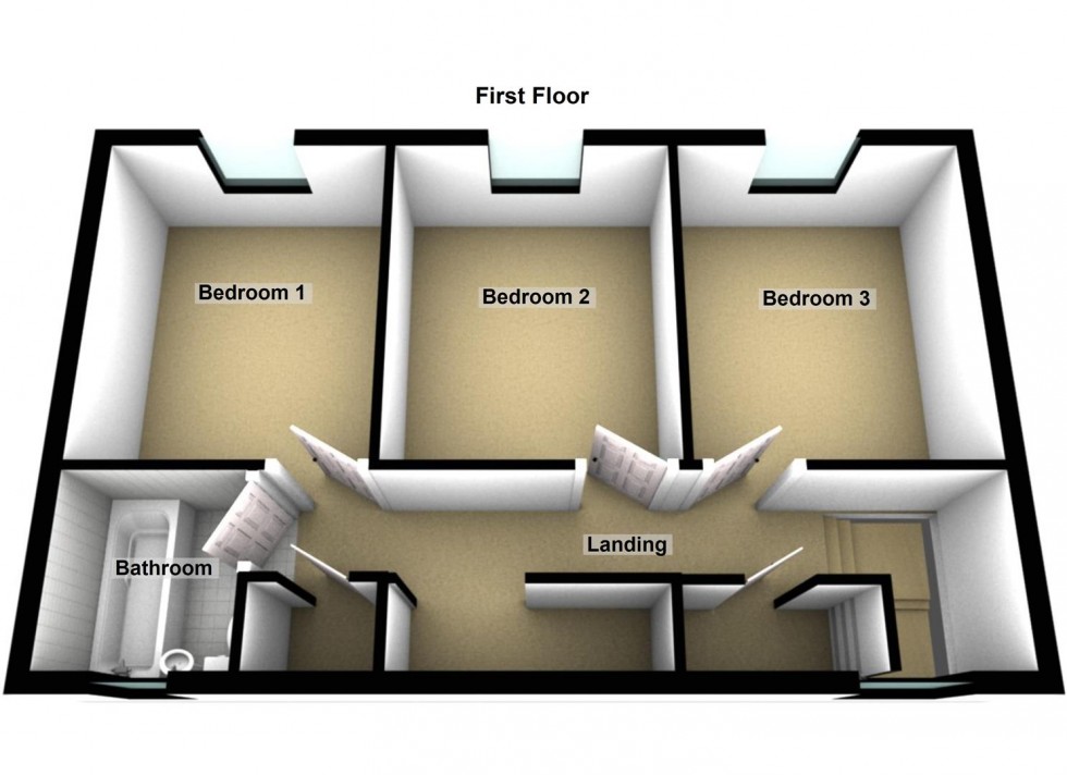 Floorplan for Middleton, Bretton, Peterborough