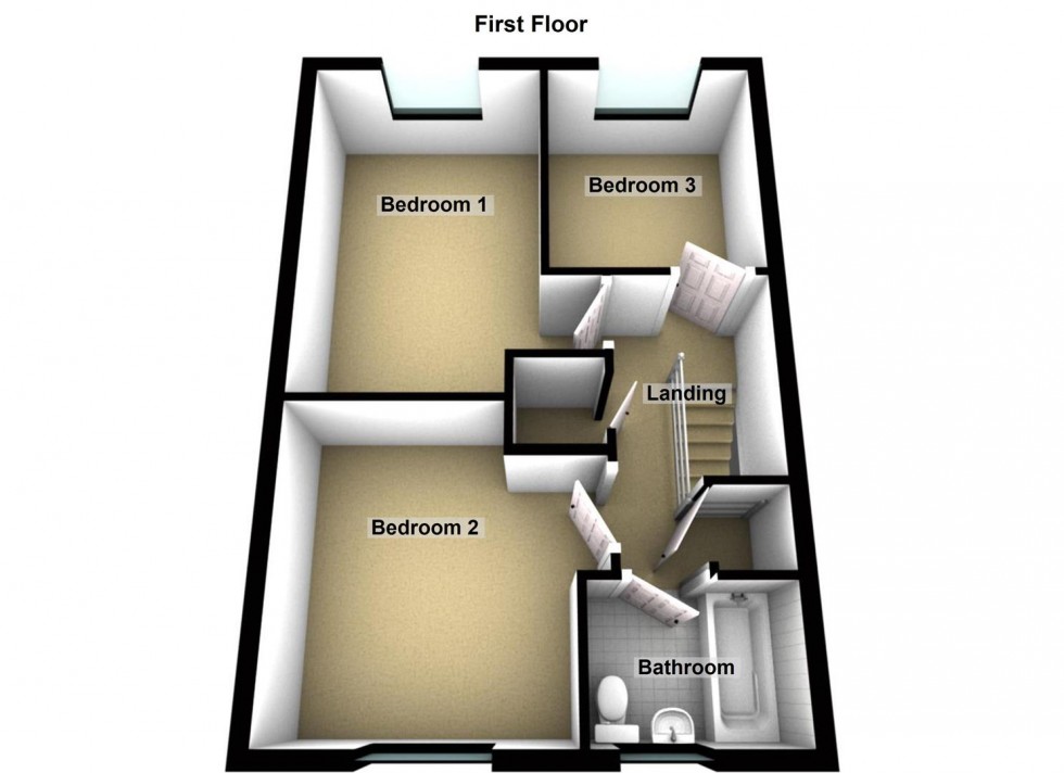 Floorplan for Tirrington, Bretton, Peterborough