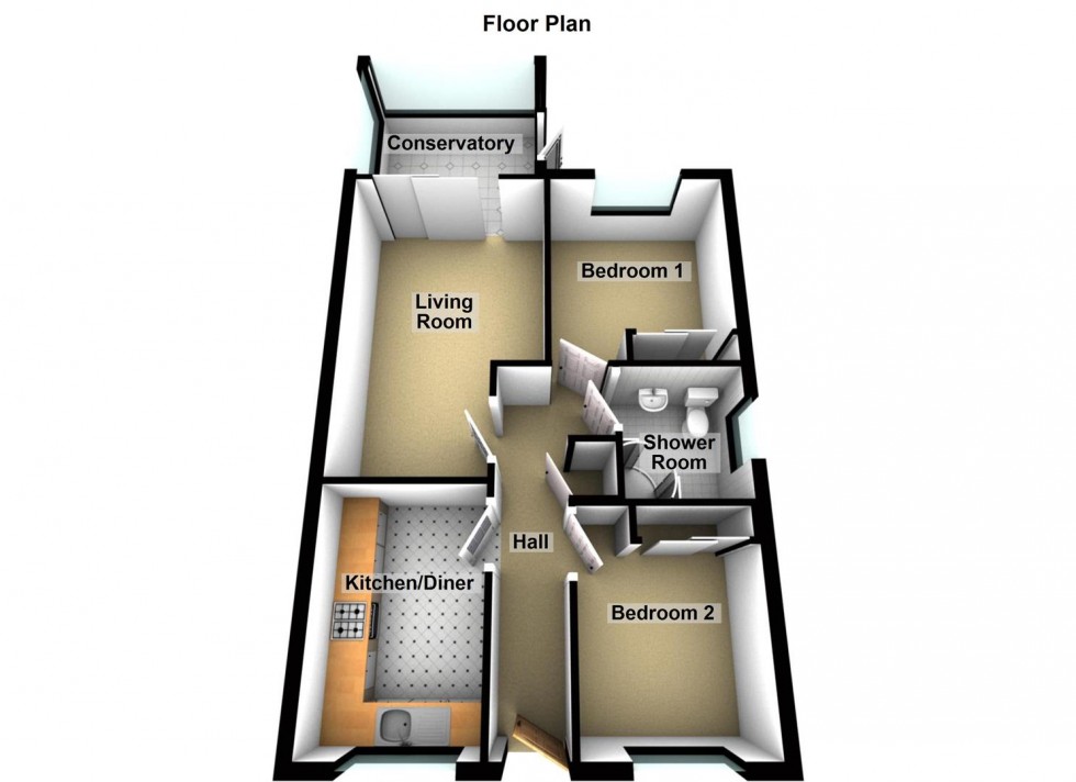 Floorplan for Five Arches, Orton Wistow, Peterborough