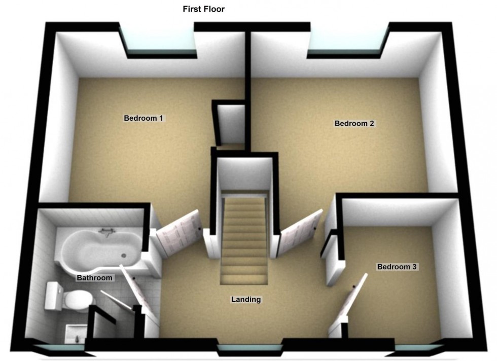 Floorplan for Home Pasture, Werrington, Peterborough